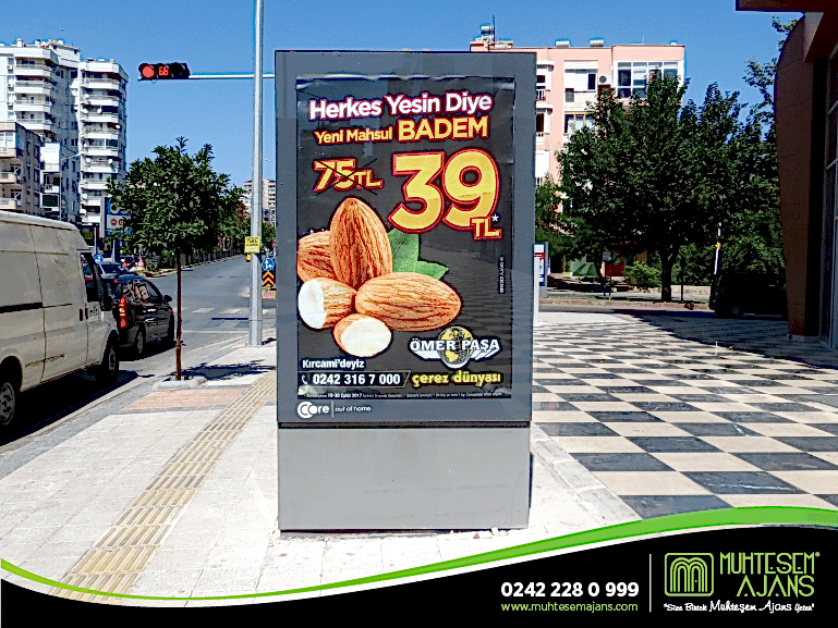 Durak & Raket Reklamları | Açıkhava Reklamları