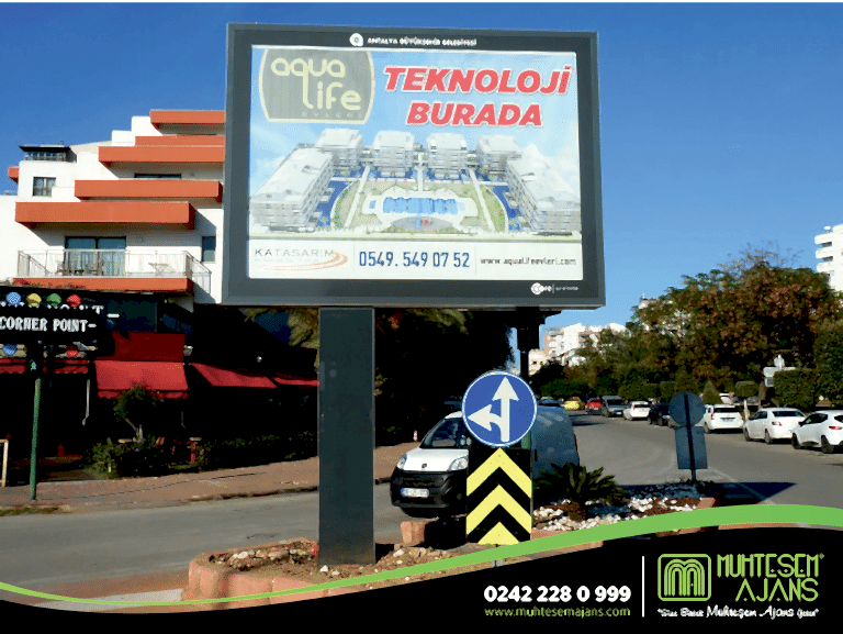 MegaLight Reklamları | Açıkhava Reklamları